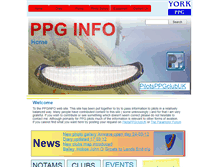 Tablet Screenshot of ppginfo.com